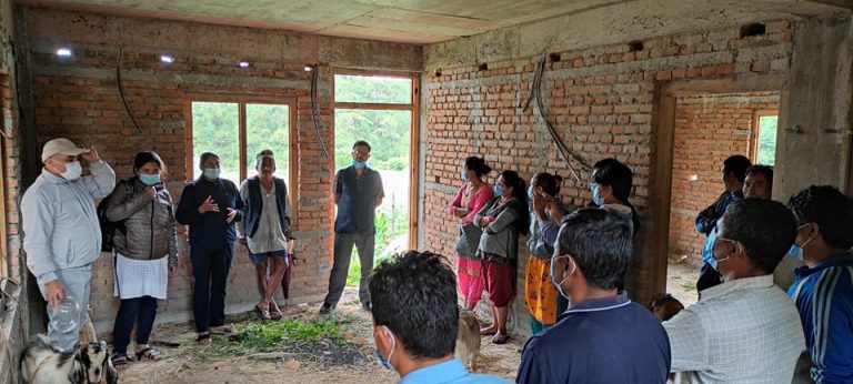 दक्षिणकाली नगरपालीकामा बाख्रापालन पकेट कार्यक्रम सञ्चालन