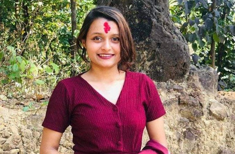 गैंडाकोटकी २१ वर्षीया बिना सापकोटा आठ दिनदेखि बेपत्ता, अन्तिम समय युवकसँग घरबाट निस्किएकाे परिवारको दाबी