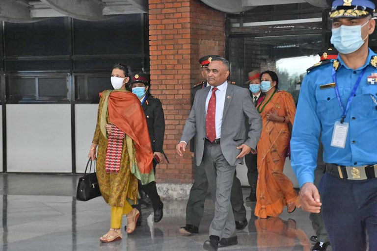 काठमाडाैंमा भारतीय सेनाध्यक्ष